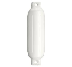 68-323-692 Polyform Boat Fender G-1 White Ribbed Cylinder Twin Eye Design