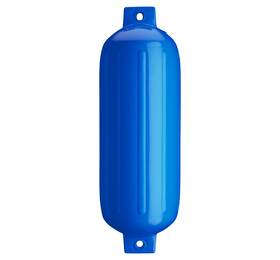74-434-019 Polyform Boat Fender G-5 Blue Ribbed Cylinder Twin Eye Design