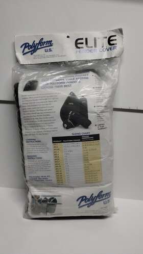 Efc-13 Polyform Elite Fender Cover Black New Factory Sealed