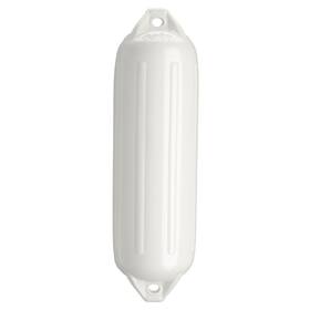 Polyform U.s. 743952004725 Nf-4 Heavy Duty Twin Eye Fender 6.4 Inch X 21.6 - White