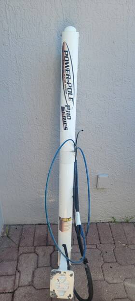 Power-pole 188305000182 Pro Series - White 8ft Pp-pro-8-wt