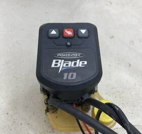 Oe-bld-10-wh Power-pole Blade Boat Shallow Water Anchor 8 Ft Red Oe-bld-8-rd - Crack