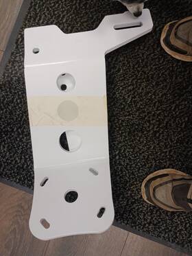 Pk-m-2-3-s-wt Power Pole New - Never Installed Starboard Side Anchor Mounting Bracket