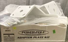 Pkb-s-2-6-wt Power-pole S-2-6 New Genuine Anchor Dual Plate Kit White