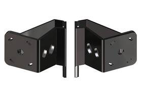 Pkbd-s-5-4-blk Power Pole Dual Braced S-5-4 Black