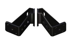 Pkbd-s-8-6-blk Power Pole Dual Braced S-8-6 Black