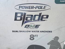 Pp-2-bls-8-bl Power Pole New 8ft Blade Inch One Pump Series Blue Anchor Setup Top Dealer