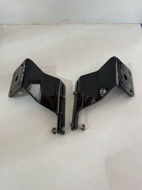 S26s-s26p Power-pole Black Side Mount Adapter Plate Set Port Starboard S26p S26s