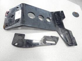 Upk-m-2-3-p-blk Power Pole Plate Kit M-2-3 Port 2 Inch Aft 3 Rise Adapter Pk-m-2-3-p-blk