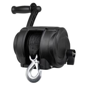 21300-w-2000-8-b-r Powerwinch Premier Series Winch 2000lb 8 Inch Crank Arm - Carbon Black 21300-w-