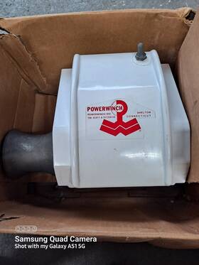 412-c Powerwinch 12vdc Capstan Winch/windlass