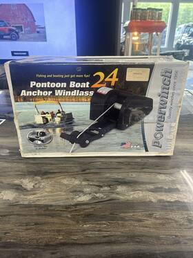 46802 Powerwinch Power Winch Electric Pontoon For Pontoons Up To 24 Foot