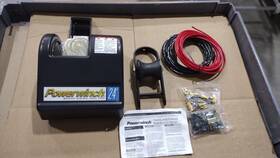77724 Powerwinch Pontoon Boat Anchor Windlass For Boats Up To 24ft Open Box/nos