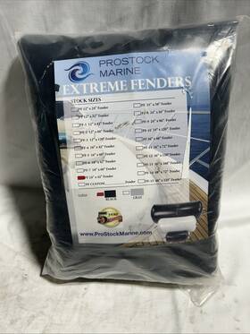 Pf-24x42 Prostock Marine Black 24 Inch X 42 Yacht Fender