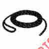71514400921 R-db-ndl-3 8-15-bk Shakespeare Wellington Black Reflective Dockline 3 8 X 15