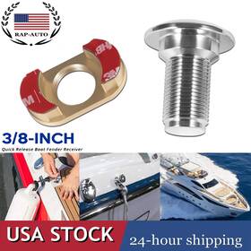 Raqp1215 Ra-auto 3/8ftft Marine Stainless Steel Quick Release Fender Receiver Boat Lock Kit
