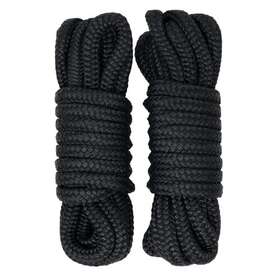 Rainier Supply Co 860397002618 Co. 2-pack Boat Dock Lines - 15 Ft X 3/8 Inch Rope Prem