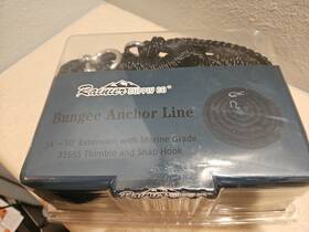 Rsbal-5014-blk Ranier Supply Co Rainier Bungee Anchor Line - 14ft To 50ft Nip