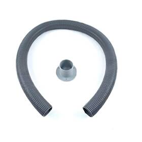 18-9883g-2z8 Rareelectrical Oem Grade Gray 2 Inch X 5ft Outboard Rigging Hose Kit Uv Flange Sternflex Marine