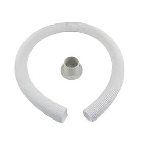18-9883wa1 Rareelectrical White 2 Inch 5ft Outboard Rigging Hose Kit Sternflex Uv Flange Universal Marine