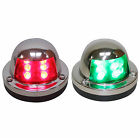 B020405 Red Navigation Deck Boat Port 3w Lights Pair Green 12v Led Mount Starboard