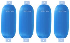 Rockville C1030bl 4 10x30 Inch Blue Fender Cover Boots Uv/abrasion Resistant