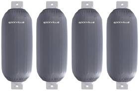 Rockville C1030g 4 10x30 Inch Grey Fender Cover Boots Stretch Uv/abrasion Resistant