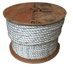 Cmb12600 Rushazzled 3/4 Inch X 600ft Polydac Poly Dacron Combo Rope Mtc Dock Line And Anchor Climbing