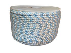 Cmb14600 Rushazzled 1/4 Inch X 600ft Polydac Poly Dacron Combo Rope Mtc Dock Line And Anchor Climbing