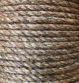 Mn12600cl Rushazzled 1/2 Inch X 600ft Outdoor Manila Rope Dock Tree Work Hemp Farm Nautical Crafts Rodeo
