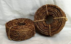 Mn1450cl Rushazzled 2 Pack Of 1/4 Inch X 50ft Manila Rope Boat Dock Tree Farm Nautical Art Craft 100