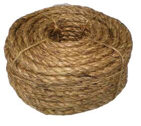Mn38100cl Rushazzled 3/8 Inch X 100ft Outdoor Manila Rope Boat Dock Tree Work Hemp Farm Nautical Art Craft