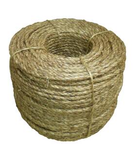 Mn38600cl Rushazzled 3/8 Inch X 600ft Outdoor Manila Rope Dock Tree Work Hemp Farm Nautical Crafts Rodeo