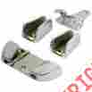 118090 S-144 Whitecap Anchor Chocks Chrome Brass