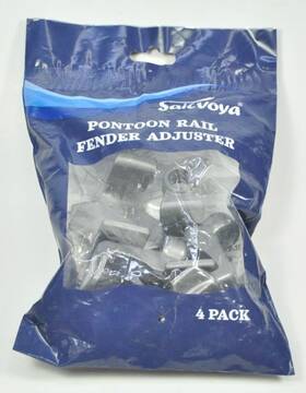 Sailvoya 770487223826 4 Pack Pontoon Boat Rail Fender Hanger Adjuster Square Tube Rails Clip Bumpers