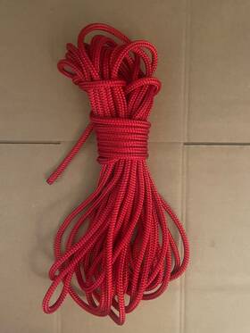 435026r05030 Sampson Xls3 10mm Samson Solid Red 79 Feet / 3/8 Can Be Used For Main Jib Halyard