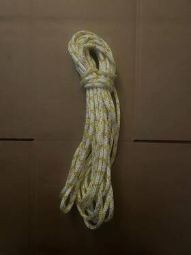 Xls3 Samson 435026105030 White With Yellow Tracer 49 Feet 8mm Line Can Be Used For Halyards