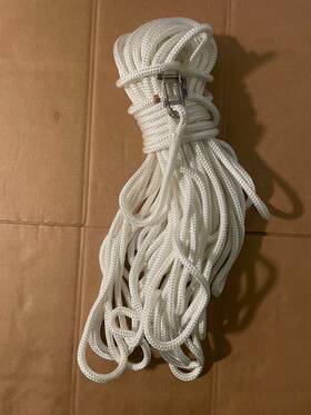 Rf1034 Samson 435028005030 Xls3 Solid White 112 Feet 11mm - 7/16 1 Whip / Splice