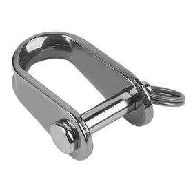 1750 Schaefer Marine 740507009471 93-21 Stamped 1/4 Inch D Shackle Lbs Swl Stainless Steel