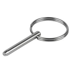 98-1810 Schaefer Marine Quick Release Pin 3/16 Inch X 1 316 Stainless Steel Grade