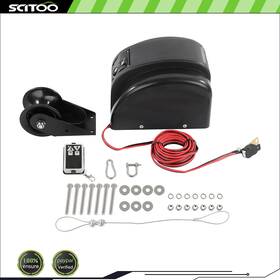 Sc13524401oo Scitoo Free Fall Saltwater Boat Marine Electric Anchor Winch 45lbs Black