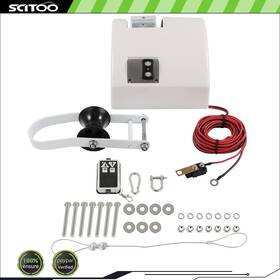 Sc13524601oo Scitoo Saltwater Electric Anchor Winch White 35lbs With Wireless Remote Control Kit Boat
