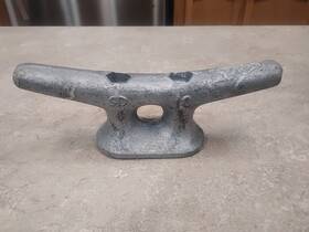 040810 Sea-dog 10 Inch Boat Dock Cleat Galvanized Heavy Duty Weighs 5 Lbs