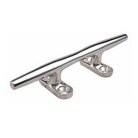 041610-1 Sea-dog 10 Inch Open Base Cleat Cast 316 Stainless Carded