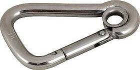150065 Sea-dog Asymmetrical Carabiner Snap With Eye Insert 2-3/8 Inch