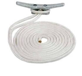 2110010wh1 Sea Dog Double Braided Nylon Dock Line