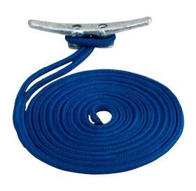 2110015bl1 Sea Dog Double Braided Nylon Dock Line