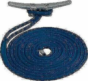 Sea Dog 302112025rd-1 Premium Double Braided Nylon Dock Line 1/2 X 25 Red