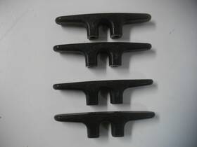 30800 Seachoice Products 4 1/2 Inch Black Nylon Cleat Pack Of Each