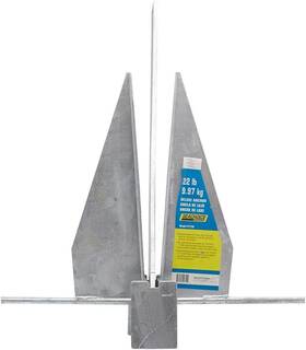 41750 Seachoice Deluxe Anchor Hot Dipped Galvanized Size 22s